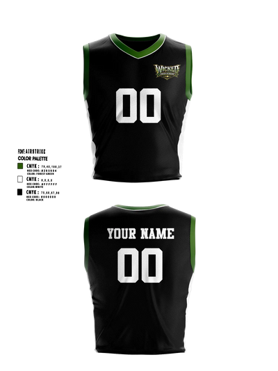 Wicked Cheer Academy Mens Reversible Basketball Jersey - 5