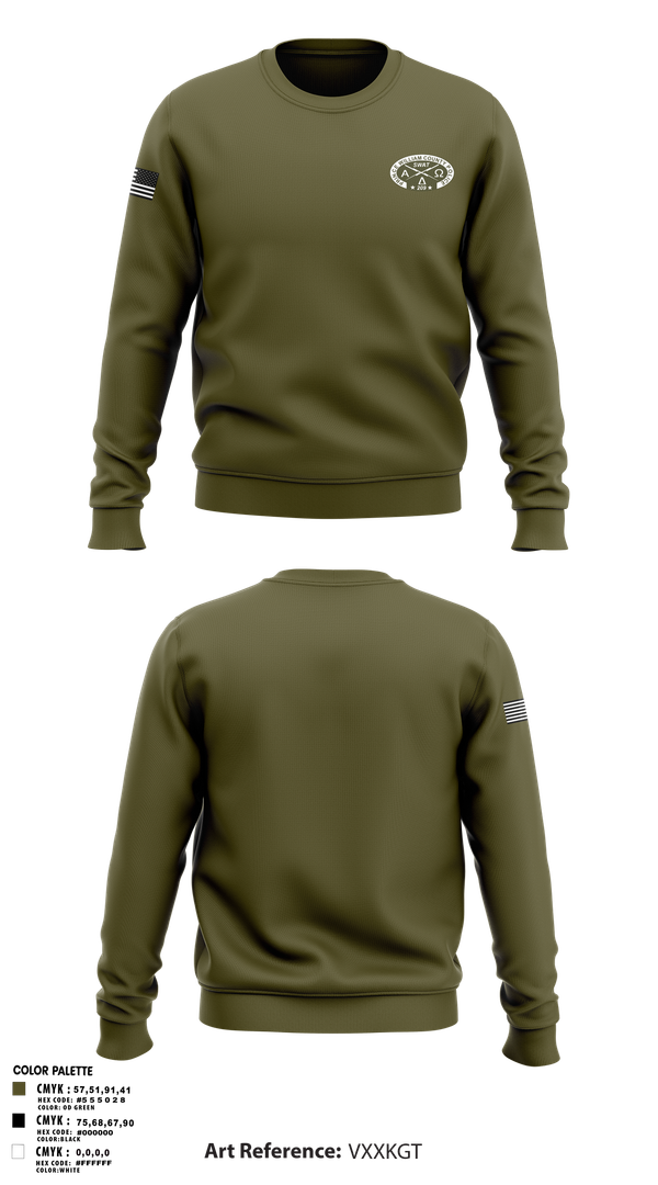 Crew Neck Sweatshirt, Prince William SWAT, , Teamtime, Team time, sublimation, custom sports apparel, team uniforms, spirit wear, spiritwear, sports uniforms, custom shirts, team store, custom team store, fundraiser sports, apparel fundraiser
