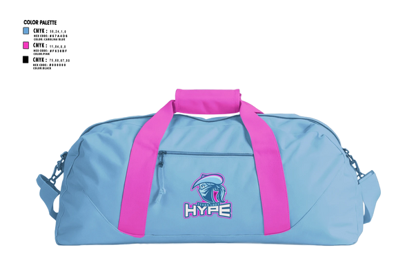 Duffle Bag, Texas Hype, Softball, Teamtime, Team time, sublimation, custom sports apparel, team uniforms, spirit wear, spiritwear, sports uniforms, custom shirts, team store, custom team store, fundraiser sports, apparel fundraiser