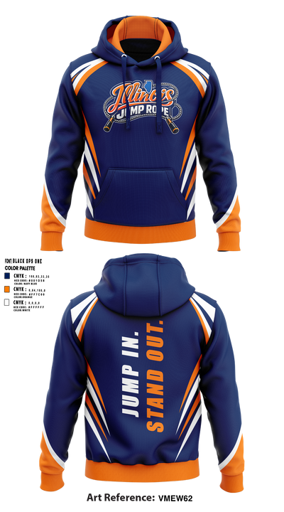 Illinois Jump Rope 66812681 Hoodie - 5