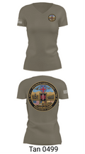 387th Medical Logistics Company 26711800 Women's Short Sleeve V-neck Shirt - 68