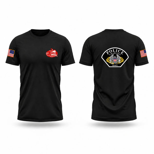 Short Sleeve Performance Shirt, Chariton Police Department, Police, Teamtime, Team time, sublimation, custom sports apparel, team uniforms, spirit wear, spiritwear, sports uniforms, custom shirts, team store, custom team store, fundraiser sports, apparel fundraiser