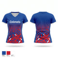 Colonels Women's Short Sleeve V-neck Shirt - 1