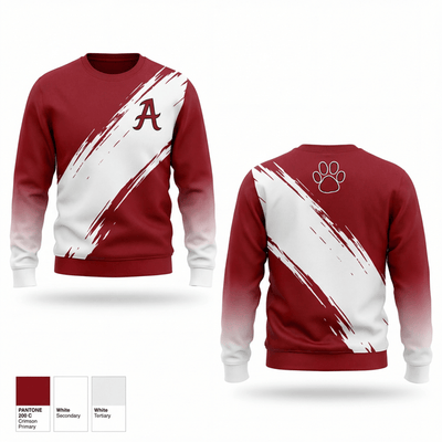 Ardmore, OK Baseball 60493922 Crew Neck Sweatshirt - 1