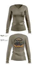 Tomball Wildland 83811767 Women's Long Sleeve V-neck Shirt - 2
