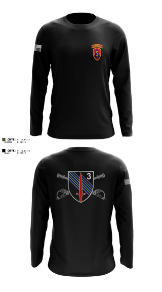 Long Sleeve Performance Shirt, 5th SFAB, , Teamtime, Team time, sublimation, custom sports apparel, team uniforms, spirit wear, spiritwear, sports uniforms, custom shirts, team store, custom team store, fundraiser sports, apparel fundraiser