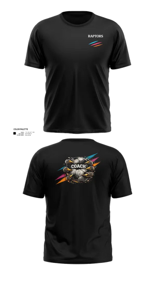 Short Sleeve Performance Shirt, RAPTORS FC, Men's Soccer, Teamtime, Team time, sublimation, custom sports apparel, team uniforms, spirit wear, spiritwear, sports uniforms, custom shirts, team store, custom team store, fundraiser sports, apparel fundraiser