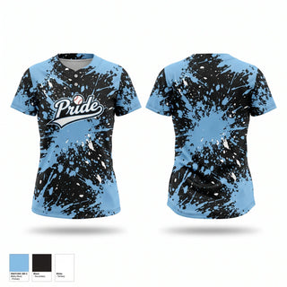Two Button Softball Jersey, Pride, Softball, Teamtime, Team time, sublimation, custom sports apparel, team uniforms, spirit wear, spiritwear, sports uniforms, custom shirts, team store, custom team store, fundraiser sports, apparel fundraiser