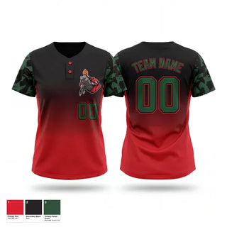 Two Button Softball Jersey, Sleepy Hollow High School Softball, Softball, Teamtime, Team time, sublimation, custom sports apparel, team uniforms, spirit wear, spiritwear, sports uniforms, custom shirts, team store, custom team store, fundraiser sports, apparel fundraiser