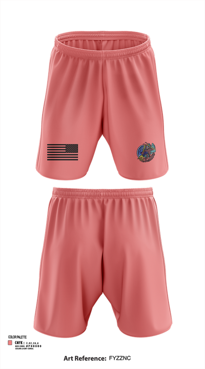 USS CHARLOTTE SSN 766 29981241 Athletic Shorts With Pockets - 102