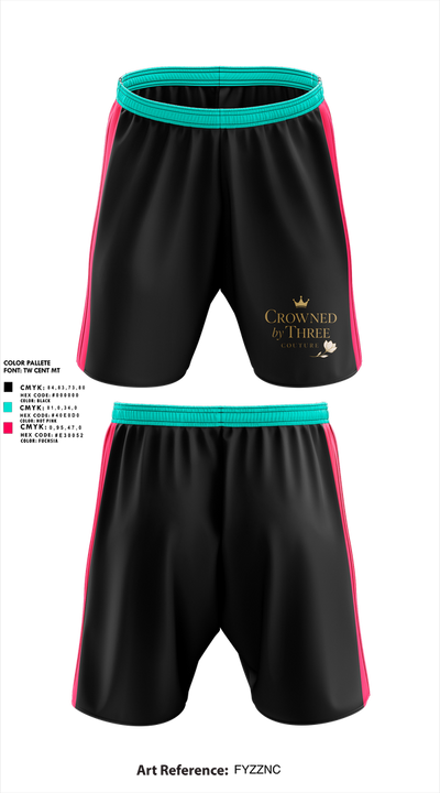 Crowned by three 75310524 Athletic Shorts With Pockets - 1
