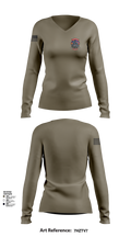 FB 29 40871097 Women's Long Sleeve V-neck Shirt - 21