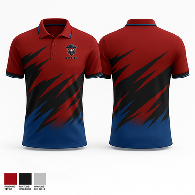 Pitates 13056642 Short Sleeve Performance Polo - 1