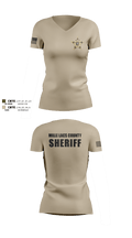 Mille Lacs County Sheriff Women's Short Sleeve V-neck Shirt - 6