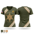 Chemung County S.S.U. Women's Short Sleeve V-neck Shirt - 1