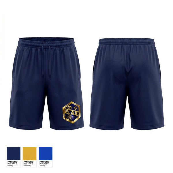 Athletic Shorts With Pockets, American Criminal Justice Association, Police, Teamtime, Team time, sublimation, custom sports apparel, team uniforms, spirit wear, spiritwear, sports uniforms, custom shirts, team store, custom team store, fundraiser sports, apparel fundraiser