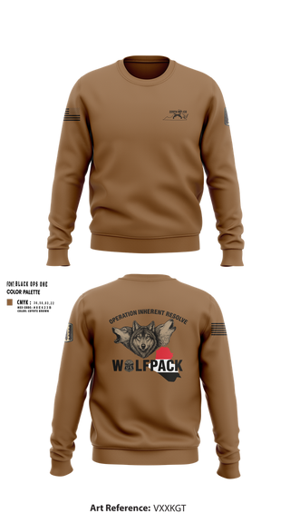 Crew Neck Sweatshirt, 229TH MP CO, , Teamtime, Team time, sublimation, custom sports apparel, team uniforms, spirit wear, spiritwear, sports uniforms, custom shirts, team store, custom team store, fundraiser sports, apparel fundraiser