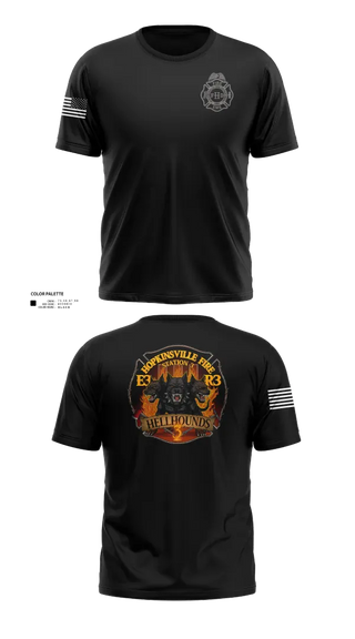 Short Sleeve Performance Shirt, Hopkinsville Fire Department, Fire Department, Teamtime, Team time, sublimation, custom sports apparel, team uniforms, spirit wear, spiritwear, sports uniforms, custom shirts, team store, custom team store, fundraiser sports, apparel fundraiser