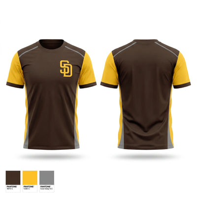 Padres Short Sleeve Performance Shirt - 1