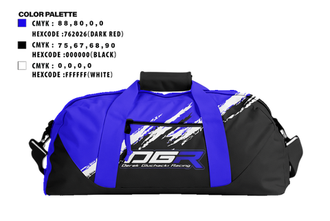 Duffle Bag, DGR, E-Sports, Teamtime, Team time, sublimation, custom sports apparel, team uniforms, spirit wear, spiritwear, sports uniforms, custom shirts, team store, custom team store, fundraiser sports, apparel fundraiser