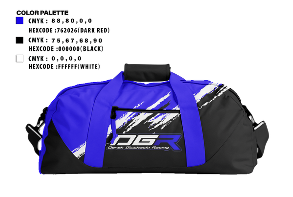 Duffle Bag, DGR, E-Sports, Teamtime, Team time, sublimation, custom sports apparel, team uniforms, spirit wear, spiritwear, sports uniforms, custom shirts, team store, custom team store, fundraiser sports, apparel fundraiser