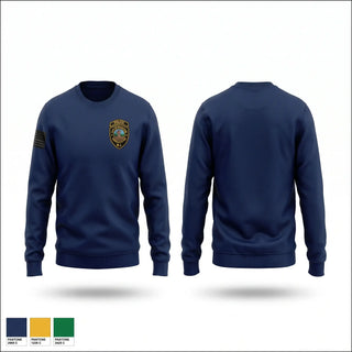 Crew Neck Sweatshirt, Bridgeton police department, Police, Teamtime, Team time, sublimation, custom sports apparel, team uniforms, spirit wear, spiritwear, sports uniforms, custom shirts, team store, custom team store, fundraiser sports, apparel fundraiser