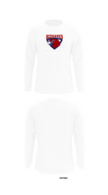 Touchet Redhawks Basketball 16435101 Long Sleeve Performance Shirt 8