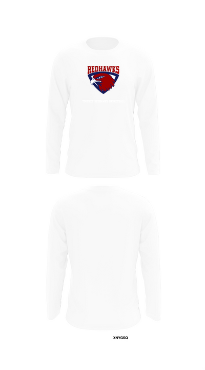 Touchet Redhawks Basketball 16435101 Long Sleeve Performance Shirt 8