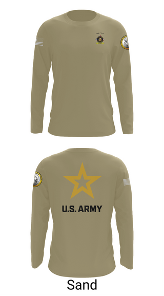 Long Sleeve Performance Shirt, University of Toledo Army Marksmanship Unit, Army, Teamtime, Team time, sublimation, custom sports apparel, team uniforms, spirit wear, spiritwear, sports uniforms, custom shirts, team store, custom team store, fundraiser sports, apparel fundraiser