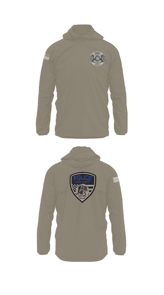 Windbreaker, Dewey Police Department, , Teamtime, Team time, sublimation, custom sports apparel, team uniforms, spirit wear, spiritwear, sports uniforms, custom shirts, team store, custom team store, fundraiser sports, apparel fundraiser