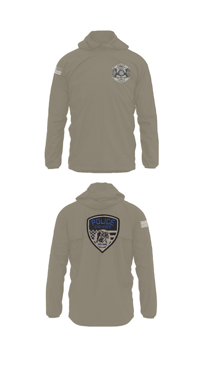 Dewey Police Department 16354640 Windbreaker - 58