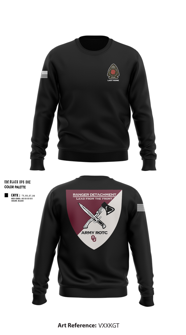 Crew Neck Sweatshirt, FY 25-26 OU RC, Army, Teamtime, Team time, sublimation, custom sports apparel, team uniforms, spirit wear, spiritwear, sports uniforms, custom shirts, team store, custom team store, fundraiser sports, apparel fundraiser