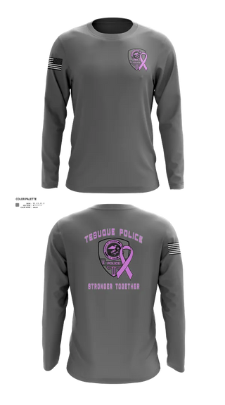 Long Sleeve Performance Shirt, Tesuque Police Dept, , Teamtime, Team time, sublimation, custom sports apparel, team uniforms, spirit wear, spiritwear, sports uniforms, custom shirts, team store, custom team store, fundraiser sports, apparel fundraiser