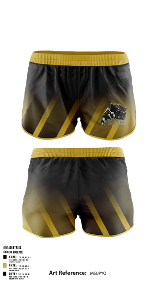 Track Shorts, Wright Panthers, Track & Field, Teamtime, Team time, sublimation, custom sports apparel, team uniforms, spirit wear, spiritwear, sports uniforms, custom shirts, team store, custom team store, fundraiser sports, apparel fundraiser