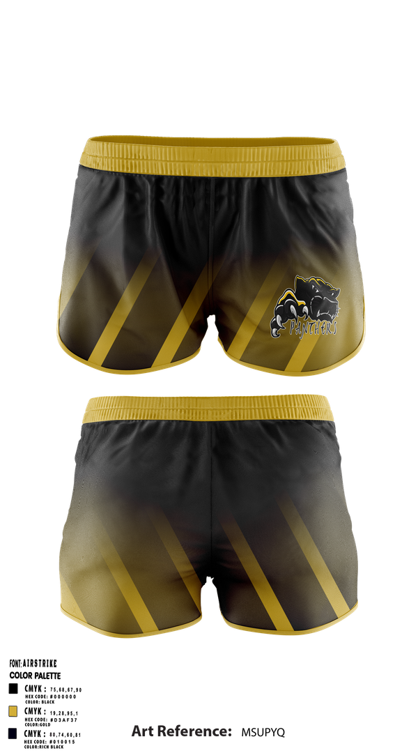 Track Shorts, Wright Panthers, Track & Field, Teamtime, Team time, sublimation, custom sports apparel, team uniforms, spirit wear, spiritwear, sports uniforms, custom shirts, team store, custom team store, fundraiser sports, apparel fundraiser