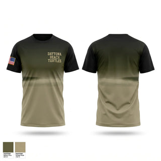 Old School Cotton Feel Shirt, Daytona Beach Turtles, Army, Teamtime, Team time, sublimation, custom sports apparel, team uniforms, spirit wear, spiritwear, sports uniforms, custom shirts, team store, custom team store, fundraiser sports, apparel fundraiser