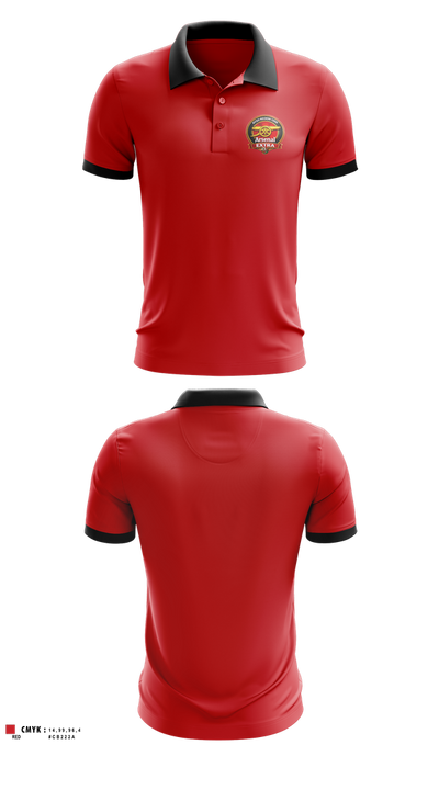 Region 1398 Arsenal 92896117 Short Sleeve Performance Polo - 2