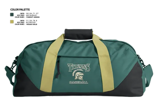 Duffle Bag, Titans, Baseball, Teamtime, Team time, sublimation, custom sports apparel, team uniforms, spirit wear, spiritwear, sports uniforms, custom shirts, team store, custom team store, fundraiser sports, apparel fundraiser