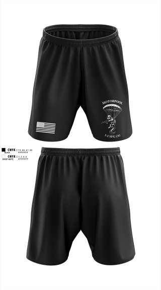 Athletic Shorts With Pockets, 1-1 SFG (A) MOPO, Army, Teamtime, Team time, sublimation, custom sports apparel, team uniforms, spirit wear, spiritwear, sports uniforms, custom shirts, team store, custom team store, fundraiser sports, apparel fundraiser