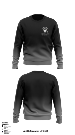 Crew Neck Sweatshirt, Albert Gallatin Colonials, , Teamtime, Team time, sublimation, custom sports apparel, team uniforms, spirit wear, spiritwear, sports uniforms, custom shirts, team store, custom team store, fundraiser sports, apparel fundraiser