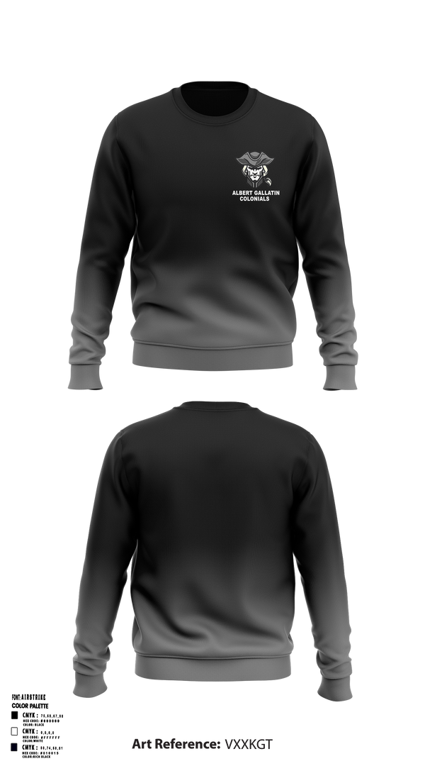 Crew Neck Sweatshirt, Albert Gallatin Colonials, , Teamtime, Team time, sublimation, custom sports apparel, team uniforms, spirit wear, spiritwear, sports uniforms, custom shirts, team store, custom team store, fundraiser sports, apparel fundraiser