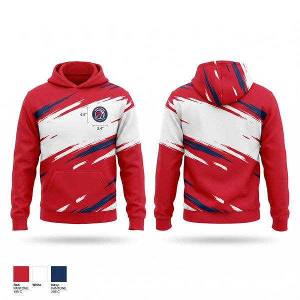 Hoodie, Okeeheelee Warriors, Baseball, Teamtime, Team time, sublimation, custom sports apparel, team uniforms, spirit wear, spiritwear, sports uniforms, custom shirts, team store, custom team store, fundraiser sports, apparel fundraiser