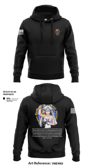 Hoodie, Karl & Hedwig Ackermann Memorial Institute for Joint Military Intelligence and Law Enforcement Education & Training at MARDET Fort Leonard Wood, , Teamtime, Team time, sublimation, custom sports apparel, team uniforms, spirit wear, spiritwear, sports uniforms, custom shirts, team store, custom team store, fundraiser sports, apparel fundraiser