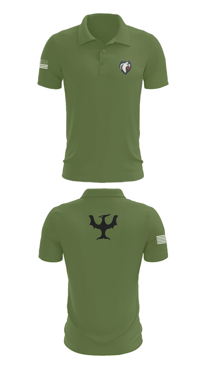 340th Psyop Co. 52894625 Short Sleeve Performance Polo - 47