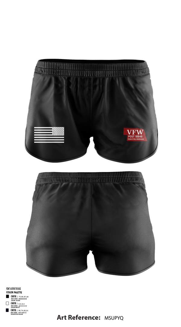 Ranger Panties, VFW Post 10648, , Teamtime, Team time, sublimation, custom sports apparel, team uniforms, spirit wear, spiritwear, sports uniforms, custom shirts, team store, custom team store, fundraiser sports, apparel fundraiser