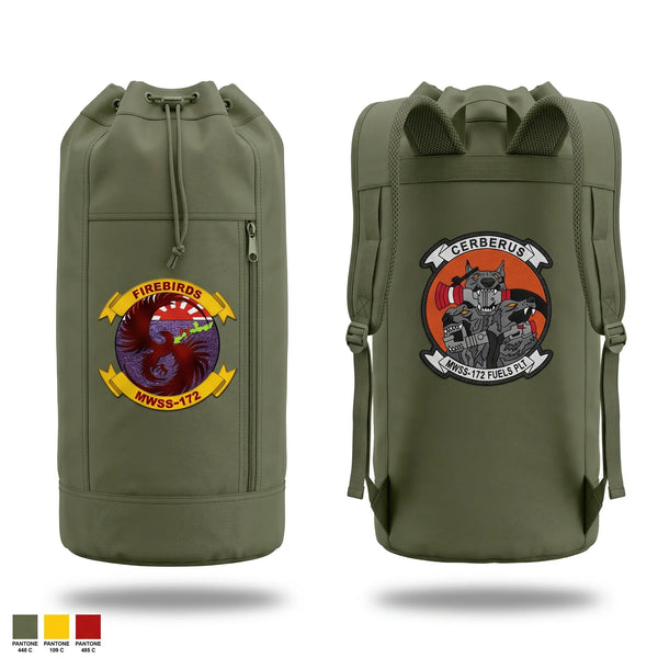 Gear Bag, MWSS-172 Fuels Platoon, Marines, Teamtime, Team time, sublimation, custom sports apparel, team uniforms, spirit wear, spiritwear, sports uniforms, custom shirts, team store, custom team store, fundraiser sports, apparel fundraiser