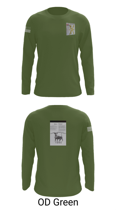 2nd Armored Cavalry Regiment 7857007 Long Sleeve Performance Shirt 46