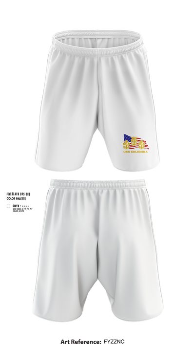 USS Columbia 84322120 Athletic Shorts With Pockets - 53