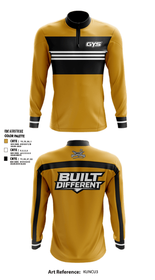 Quarter Zip Jacket, GYS, Spirit Store, Teamtime, Team time, sublimation, custom sports apparel, team uniforms, spirit wear, spiritwear, sports uniforms, custom shirts, team store, custom team store, fundraiser sports, apparel fundraiser