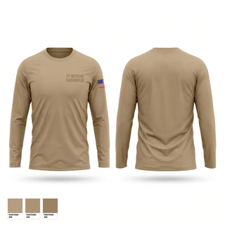 Long Sleeve Performance Shirt, 31 Rescue Squadron, Air Force, Teamtime, Team time, sublimation, custom sports apparel, team uniforms, spirit wear, spiritwear, sports uniforms, custom shirts, team store, custom team store, fundraiser sports, apparel fundraiser